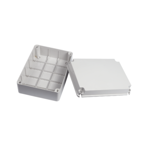 Gabinete de Plástico IP55 (190 X 240 X 95 mm). Protección EMI. Para Instalaciones Comerciales, Residenciales e Industriales