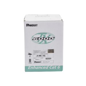 Bobina de Cable UTP 305 Metros (1000 Pies) de Cobre, TX6000? PanNet, Reelex, Gris Internacional, Categoría 6 Mejorado (23