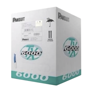 Bobina de Cable UTP 305 Metros (1000 Pies) de Cobre, TX6000? PanNet, Reelex, Rojo, Categoría 6 Mejorado (23 AWG), PVC (CM)