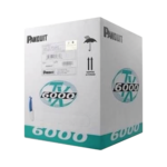 Bobina de Cable UTP 305 Metros (1000 Pies) de Cobre, TX6000? PanNet, Reelex, Blanco, Categoría 6 Mejorado (23 AWG), PVC