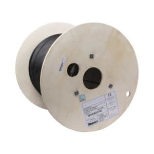 Bobina de Cable UTP de 4 Pares, PanNet, Para Exterior con Gel, Cat6 (23 AWG), Industrial para Climas Extremos, Color Negro
