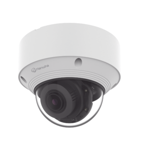 Cámara IP Tipo domo Antivandálica 8 Megapíxel / Lente Varifocal 3.2 – 10mm / IR 30M / WDR 120db / IP66 / H.265 & WiseStream