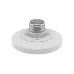 Adaptador tipo Plato necesario para montar en Pared o Techo Cámaras Hanwha serie QNV-C