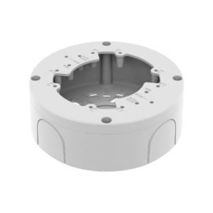 Caja de conexion para tipo Domo y Flat-eye Hanwha QNE-8011R, QNE-8021R, QND-6011, QNV-C8083R, QNV-C9083R (SBV-140BW)