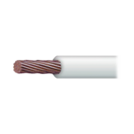 Cable Eléctrico de Cobre Recubierto THW-LS Calibre 12 AWG 19 Hilos Color Blanco (100 Metros) (328.08 Pies)