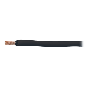 Cable Eléctrico 16 AWG Color Negro, Conductor de Cobre Suave Cableado. Aislamiento de PVC, Auto-Extinguible. Bobina de 100