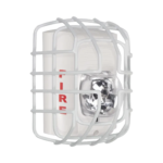 Protector De Rejilla Anti Vandalismo Y Golpes Accidentales, Color Blanco, Para Sirenas/Estrobos/Bocinas System Sensor
