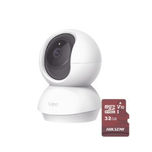 Kit de Cámara IP Wi-Fi / Incluye 1 Pieza Modelo TAPOC200 / 2 Megapixel / Utiliza La App Tapo / 1 Memoria Micro SD Hiksemi