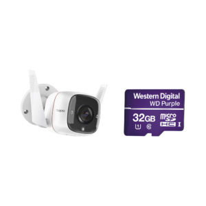 Kit de Cámara IP Wi-Fi / Incluye 1 Pieza Modelo TAPOC310 / 2 Megapixel / Audio Doble Vía / Utiliza la App Tapo / 1 Memoria