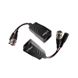 Kit de transceptores activos TURBO HD. Convierte 36/24 Vcc a 12 Vcc regulados, a través de cable UTP Cat5e / 6. Transmision