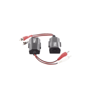 Balun Extensor de Audio Analogo Estereo RCA a RJ45 / Distancia 800 Metros (2625 Pies) / Cable CAT5-6 / Conector 100% Cobre