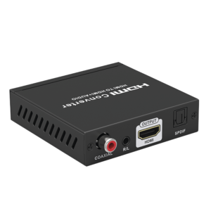 Extractor de Audio de HDMI a HDMI + Audio / Salida de Audio Digital o Análoga / SPDIF / Toslink / Auxiliar 3.5mm (Estéreo)
