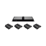 Kit Divisor y Extensor HDMI (Extender Splitter) | Divide 1 Fuente HDMI a 4 Pantallas | Extiende la señal HDMI hasta 120 m |