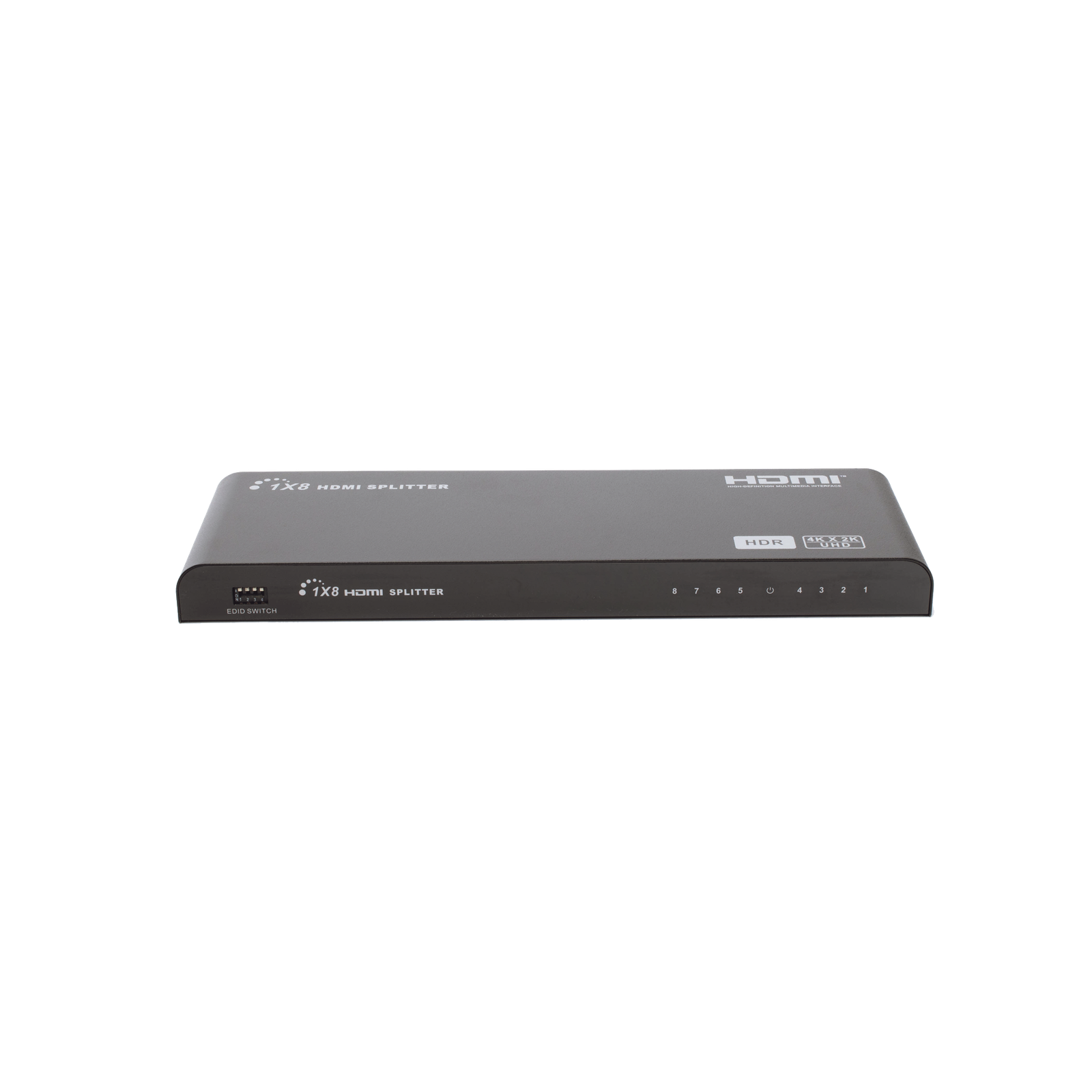 Splitter HDMI 4K de 1 Entrada a 8 Salidas (Simultaneas) | Soporta 4K×2K | Ajuste de resoluciones EDID | HDR | HDMI 2.0 |