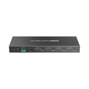 Matricial 4×4 HDMI | 4K@60Hz | Soporta HDR10 | Configuración EDID | Múltiples Modos de Conmutación
