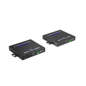 KIT EXTENSOR HDMI 4K@60HZ sobre IP GIGABIT | IPCOLOR | 100m en Conexión Uno a Uno | Salida Loop | IR Bi-Direccional | RS232