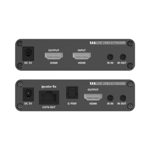 Kit Extensor HDMI hasta 700 metros con Conexión en Cascada / 4K @ 60 Hz/ 70 metros PTP con Cat 6, 6a y 7 / IPCOLOR / CERO