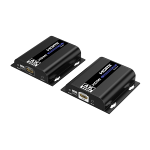 Kit extensor para distancias de hasta 200 metros | Resolución 4K @60Hz | Cat 6 | Conexión uno a uno y uno a muchos hasta 120