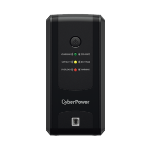 UPS de 550 VA/275 W, Topología Línea Interactiva, Entrada 120 Vca NEMA 5-15P, y 8 Salidas NEMA 5-15R, Puerto USB, Con