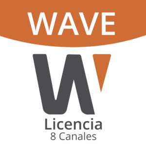 Licencia Wisenet Wave Para 8 Canales de Grabador Hanwha