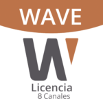 Licencia de 8 Canal de Wisenet Wave Profesional