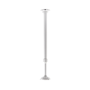 Soporte Telescópico Universal para Cámaras Domo y Bala / Color Blanco / 0.60 mts a 1.2 mts de Distancia (Ajustable)