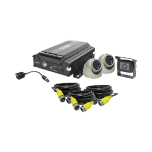 KIT DVR PARA VEHICULO / INCLUYE / CÁMARAS PARA INTERIOR / CÁMARA PARA EXTERIOR, / 2MP AHD / CABLES EXTENSORES / ADAPTADOR