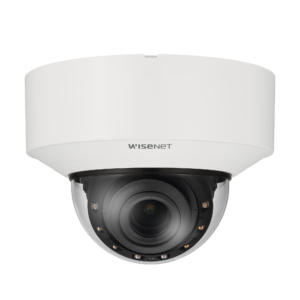 Cámara Domo IP Interior de 6MP con Inteligencia Artificial / Lente Motorizado de 4.4 a 9.3mm / P-Iris, WDR 120dB / Ranura SD