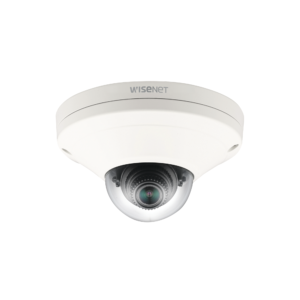 Cámara IP Mini Domo Exterior Antivandálico 2MP / Lente 2.8mm / WDR 150db / H.265 & WiseStream / Conteo de Personas / Video