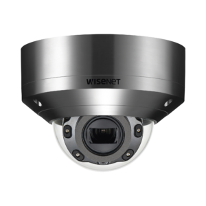 Cámara IP Tipo Domo Antivandálico 2MP de Acero Inoxidable / Lente Motorizado 2.8-12 mm / IR 50M / WDR 150db / H.265 &