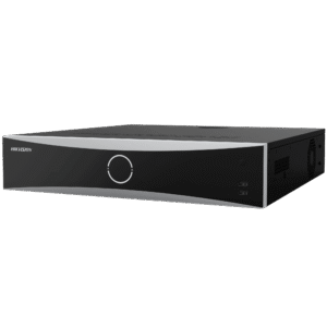 NVR 12 Megapixel (4K) / 32 Canales IP / Reconocimiento Facial / AcuSense / 8 Bahías de Disco Duro / 2 HDMI en 4K / Alarmas