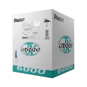 Bobina de Cable UTP 305 Metros (1000 Pies) de Cobre, TX6000? PanNet, Reelex, Blanco, Categoría 6 Mejorado (23 AWG), LSZH