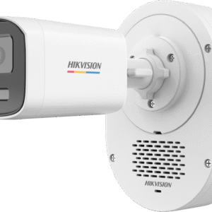 [SoundMax + ColorVu 3.0 + MD 3.0] Bala IP 4 Megapixel / Lente 4 mm / 50 mts IR + 50 mts Luz Blanca / Micrófono Integrado