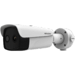 (HIKMICRO) Cámara Bullet IP Dual Térmica 15.4 mm (384×288) / Óptica 8 mm (4 Megapixel) / IA GUANLAN / 75 m IR / IP67 / IK10