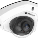 Cámara IP Mini Domo / 4K UHD / 120dB WDR / 0.005Lux Starlight / H.265+ / IR 30mts / PoE / IP67 / IK10 / Análisis de Video AI