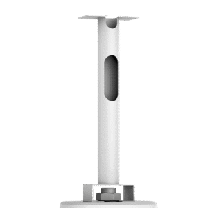 Barra de Extensión para Cámara de Estacionamiento / L300-R35 / SPCC / Color Blanco Hikvision / Ajuste de Altura / Cableado