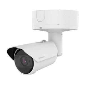 Cámara Bullet AI 8MP / Sensor 1/1.2 / Zoom Motorizado 2.25x 5.9-13.3 mm / WiseIR 60 m (196.85 ft) / Análisis Inteligente IA