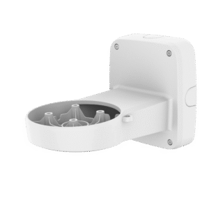 Soporte PTZ / Pared y Poste / Color Blanco / Aluminio / Carga Máxima 15 kg (33.07 lb) / Dimensiones 360x210x245 mm