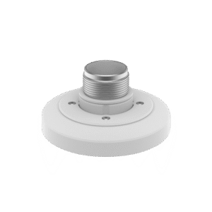 Adaptador tipo Plato necesario para montar en Pared o Techo Cámaras Hanwha serie QND, QNV-C
