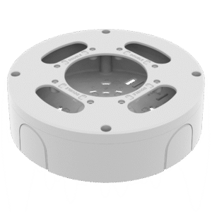 Caja de conexion para uso interior compatible con Camaras tipo domo IP Serie X Hanwha, XND-C9083RV, XND-C8083RV, XND-6083RV