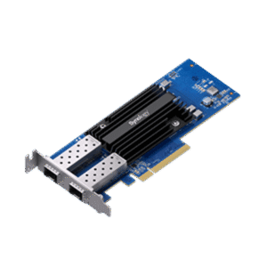 Adaptador de Red SFP28 de 25 GbE de Doble Puerto | Compatible con Synology | PCIe 3.0 x8 | SFP28 SR y LR | Link Aggregation
