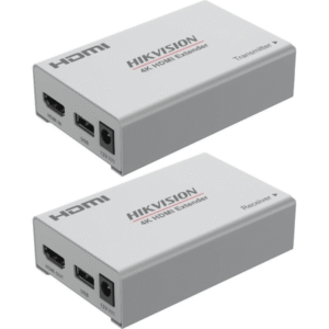Kit Extensor de Video y Audio por HDMI en 4K / Hasta 120 Metros (30 Hz) y 60 Metros (60 Hz) de Distancia con Cat 6 / Cero