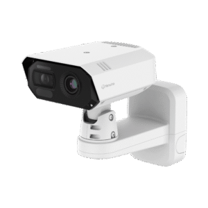 Cámara IP Bullet Termica Bi-Spectral / Lente Visible 8MP / Vision Térmica 640x480p Lente 9.1mm@8FPS / H.265 & WiseStream