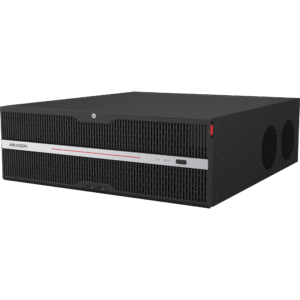 NVR 12 Megapixel (8K) / 256 canales IP / 16 Bahías de Disco Duro / 4 Puertos de Red / Soporta RAID con Hot Swap / NVR de