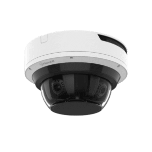 Camara IP Multi sensor 8MP x 4 CH con Inteligencia Artificial y licencia LUMEO / Lente Motorizado de 3.3 a 5.7mm / WDR 120dB
