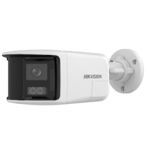 [PROTECCIÓN ACTIVA] Bala IP 6 Megapixel / 2 Lentes de Lente 2.8 mm (Imagen Panorámica 180°) / 30 mts IR / Exterior IP67