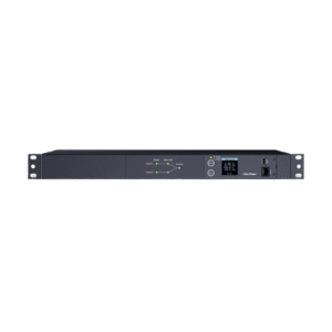 PDU ATS (Fuente Redundante Auto-transferible) Medible, Para Distribución de Energía, 2 Entradas 120 Vca NEMA5-15P, Con 10