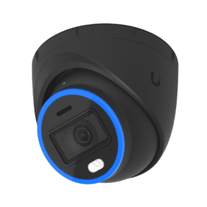 Cámara UniFi Protect Turret AI Negra / 4K(8MP) / Ángulo ultra-ancho 109.9 / Visión Nocturna IR 40 m / AI Avanzado: