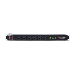 PDU Básico Para Distribución de Energía con Supresor de Picos, Con 12 Tomas NEMA 5-15R Traseras, 1UR, 15 Amp, 120 Vca, 1800