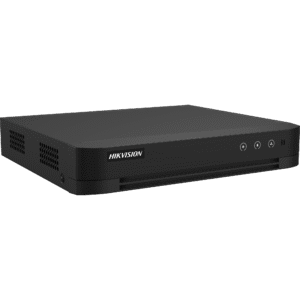 DVR 4 Canales TURBOHD + 4 Canales IP / 8 Megapixel (4K) / Audio Bidireccional / ACUSENSE / 1 Bahía de Disco Duro / Salida de